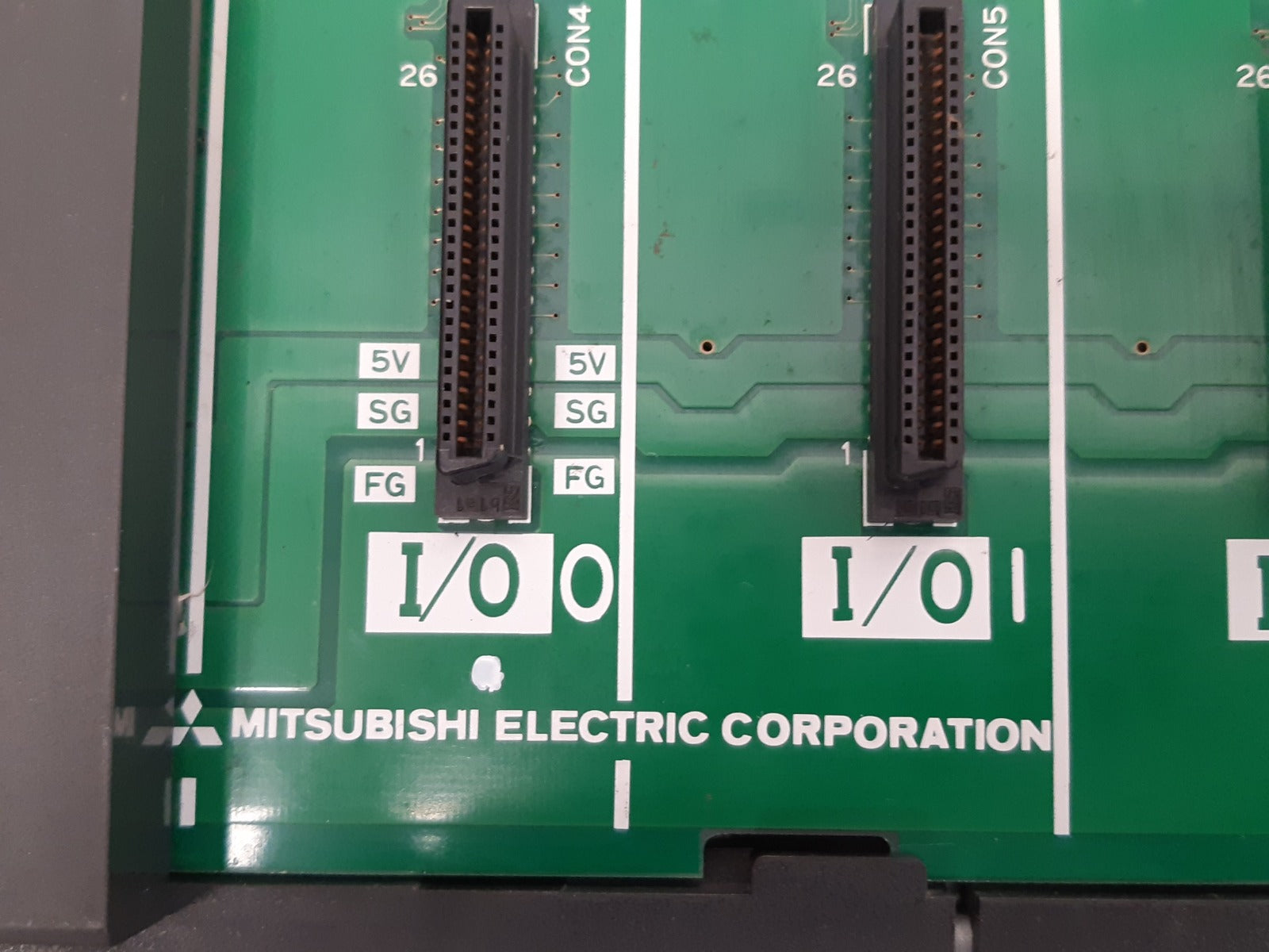 Mitsubishi a1s58b-s1 plc module base unit bd626e683g53b a a