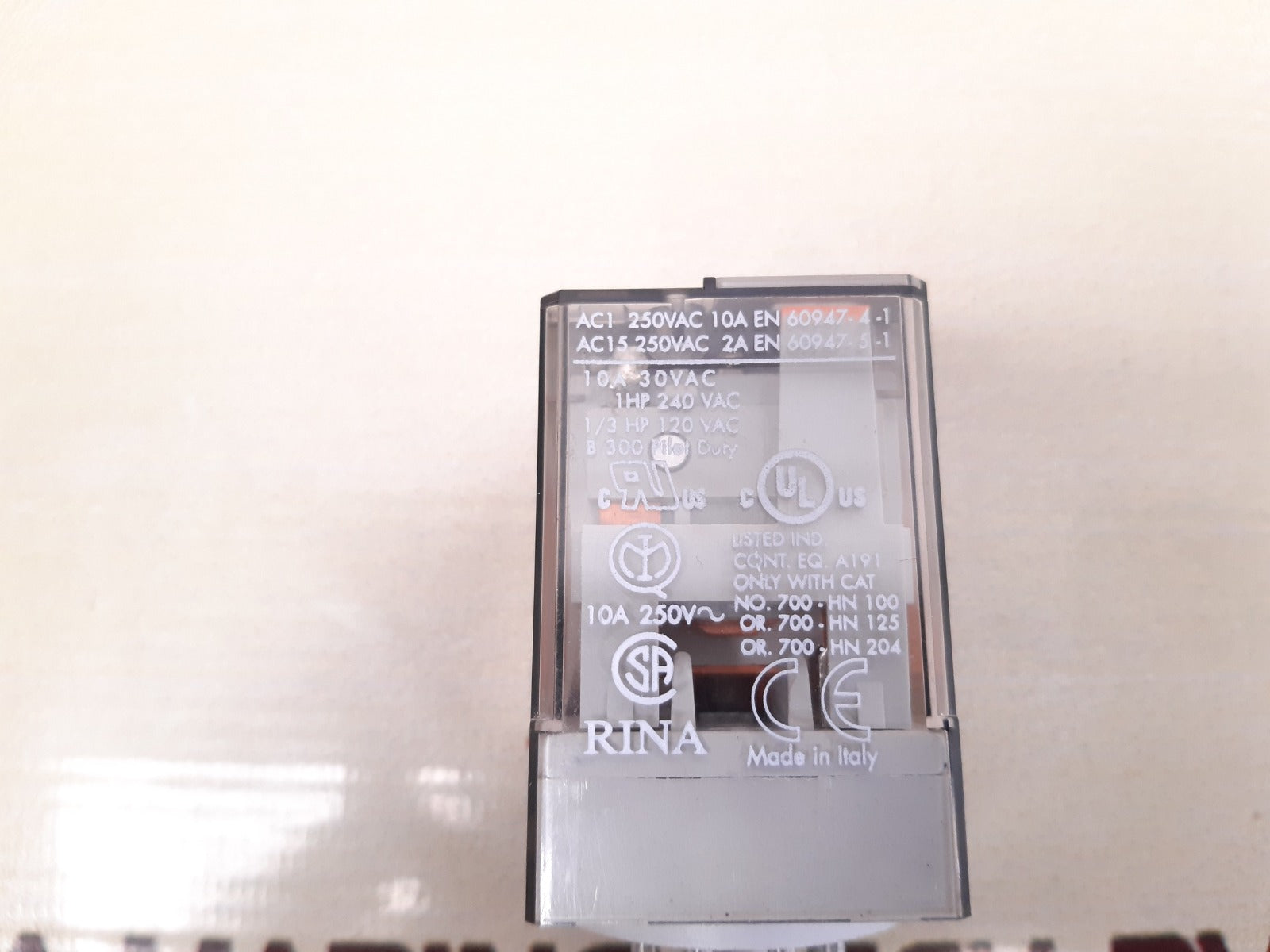 Allen- bradley 700-ha32a2 ser d relay