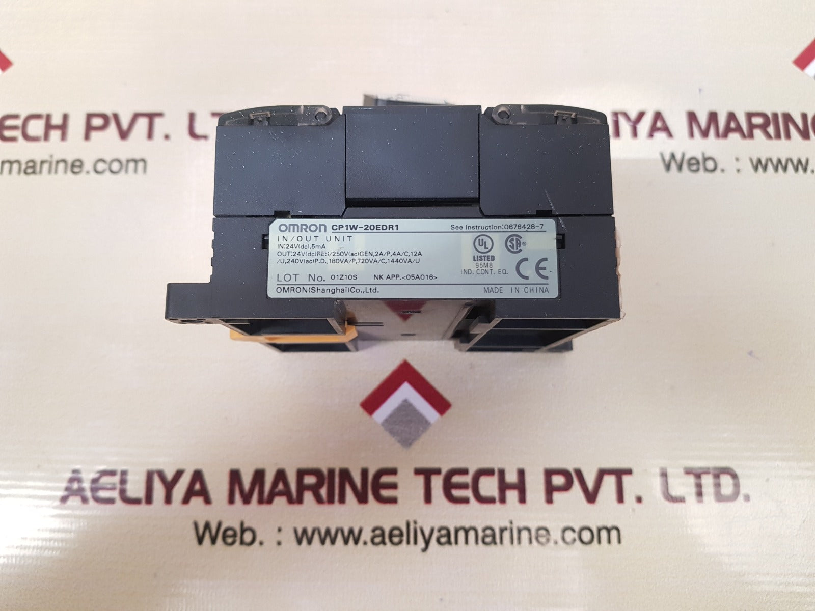 Omron cp1w-20edr1 programmable controller