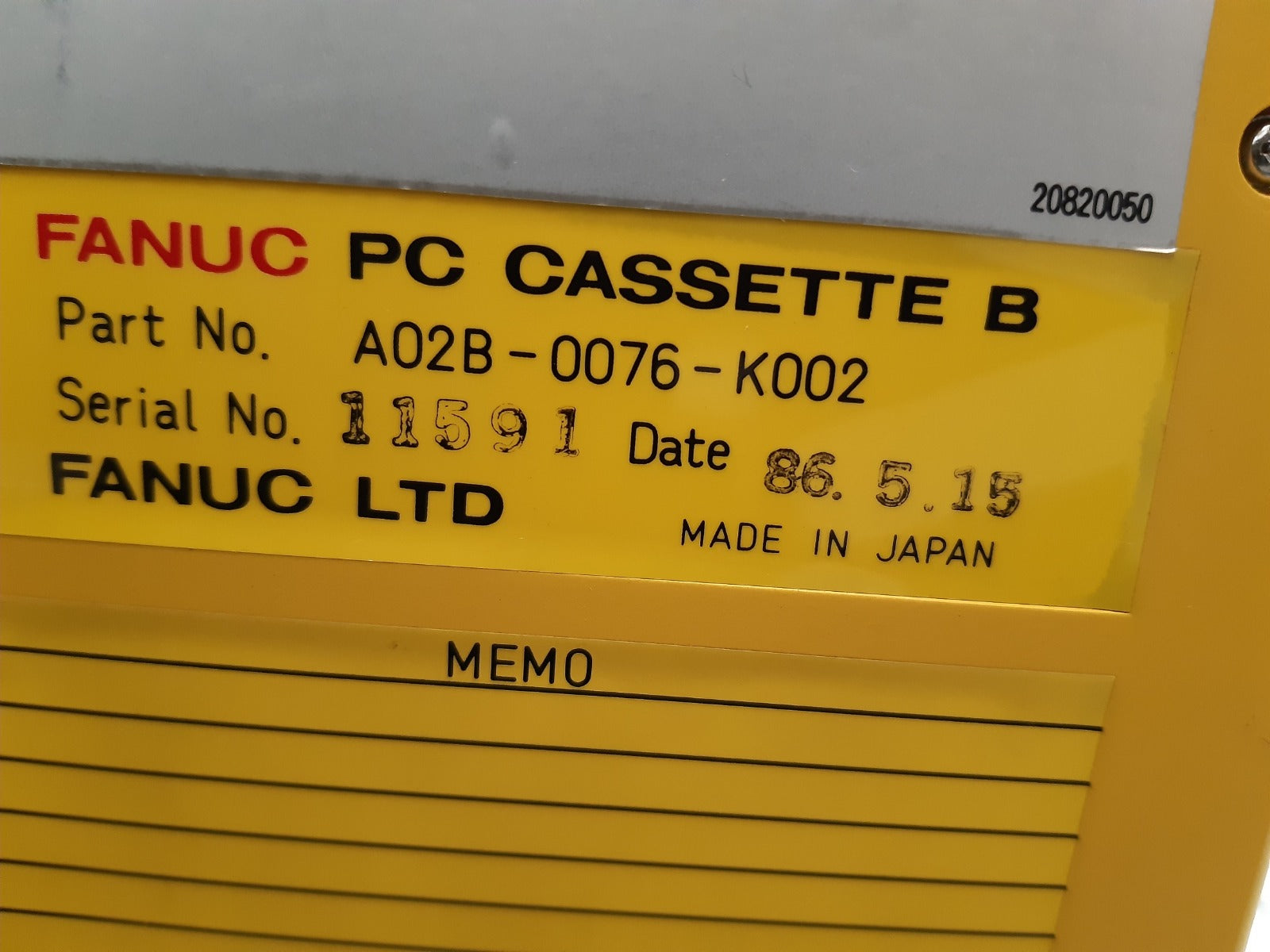 Fanuc a16b-1010-0050/10a mother board
