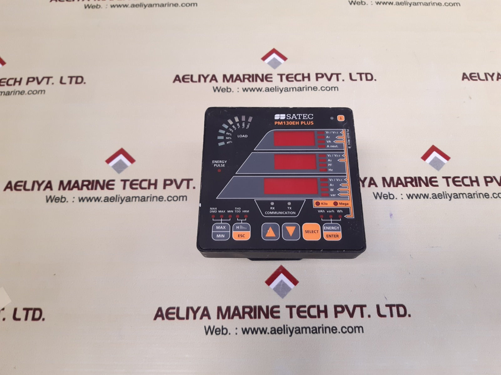 Satec pm130eh plus multifunctional power meter