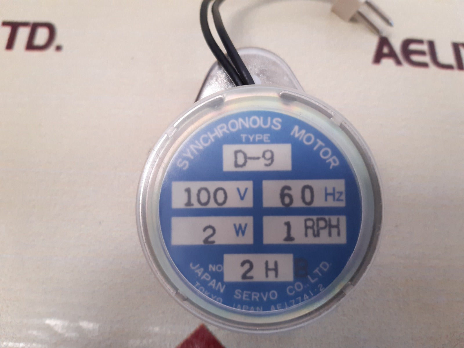 Japan servo d-9 synchronous motor