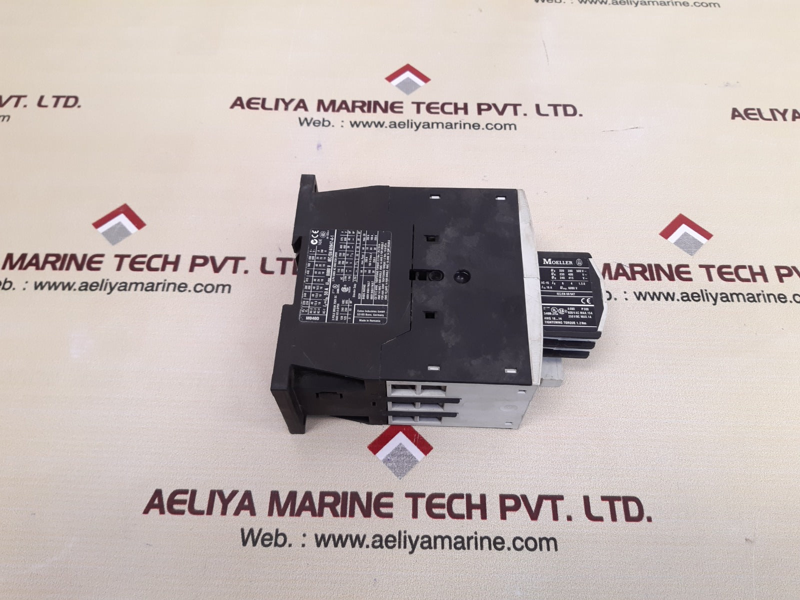 Eaton dil m40 contactor with m150-xhi11 contact block