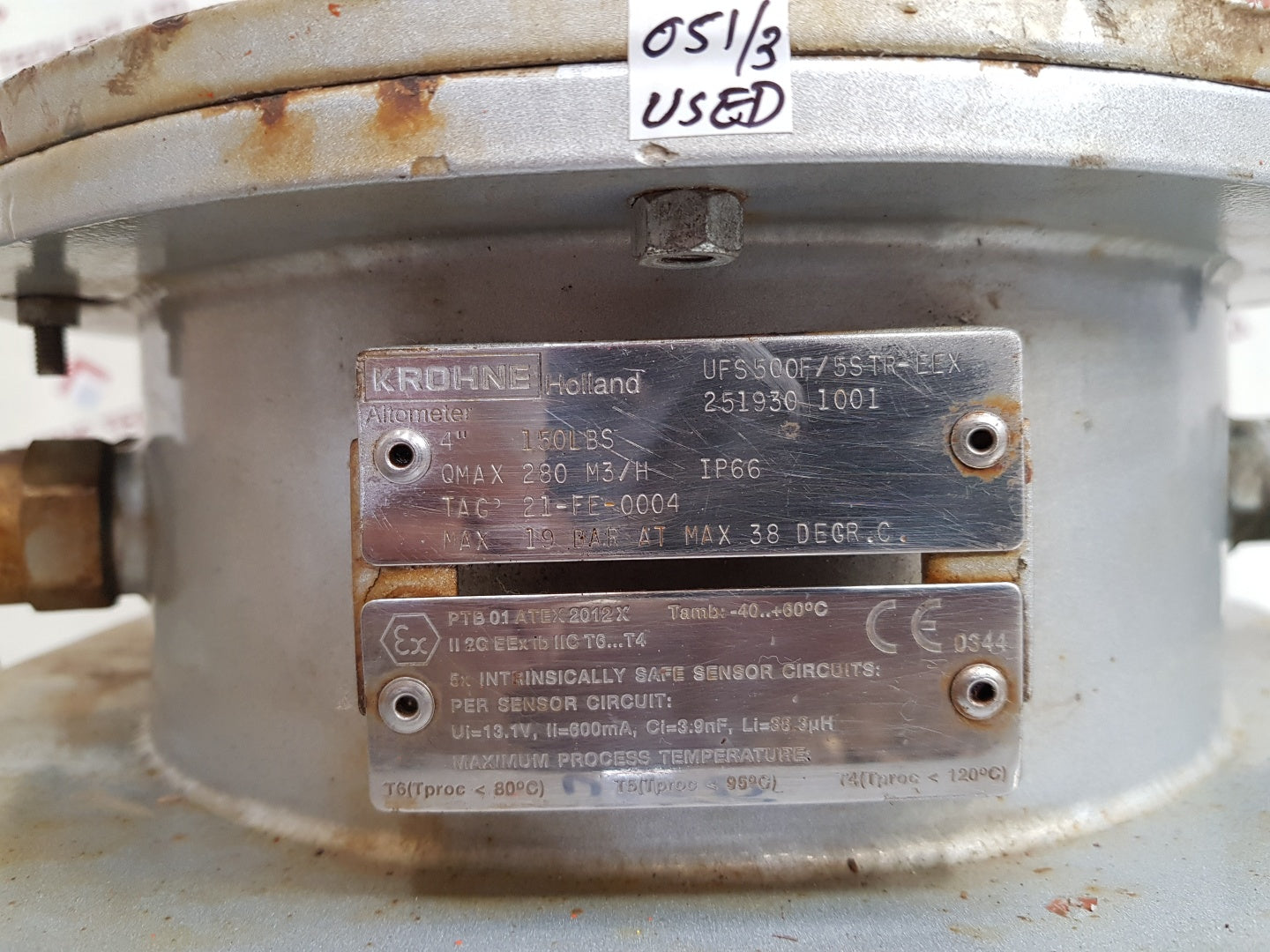Krohne Ufs500F/5S-tr-eex Altometer 4" 150Lbs