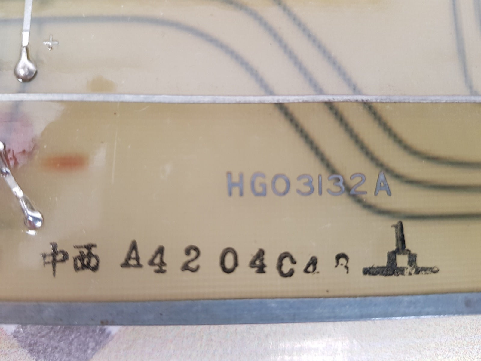 Mitsubishi m-rfm-47a pcb card hgo3132a