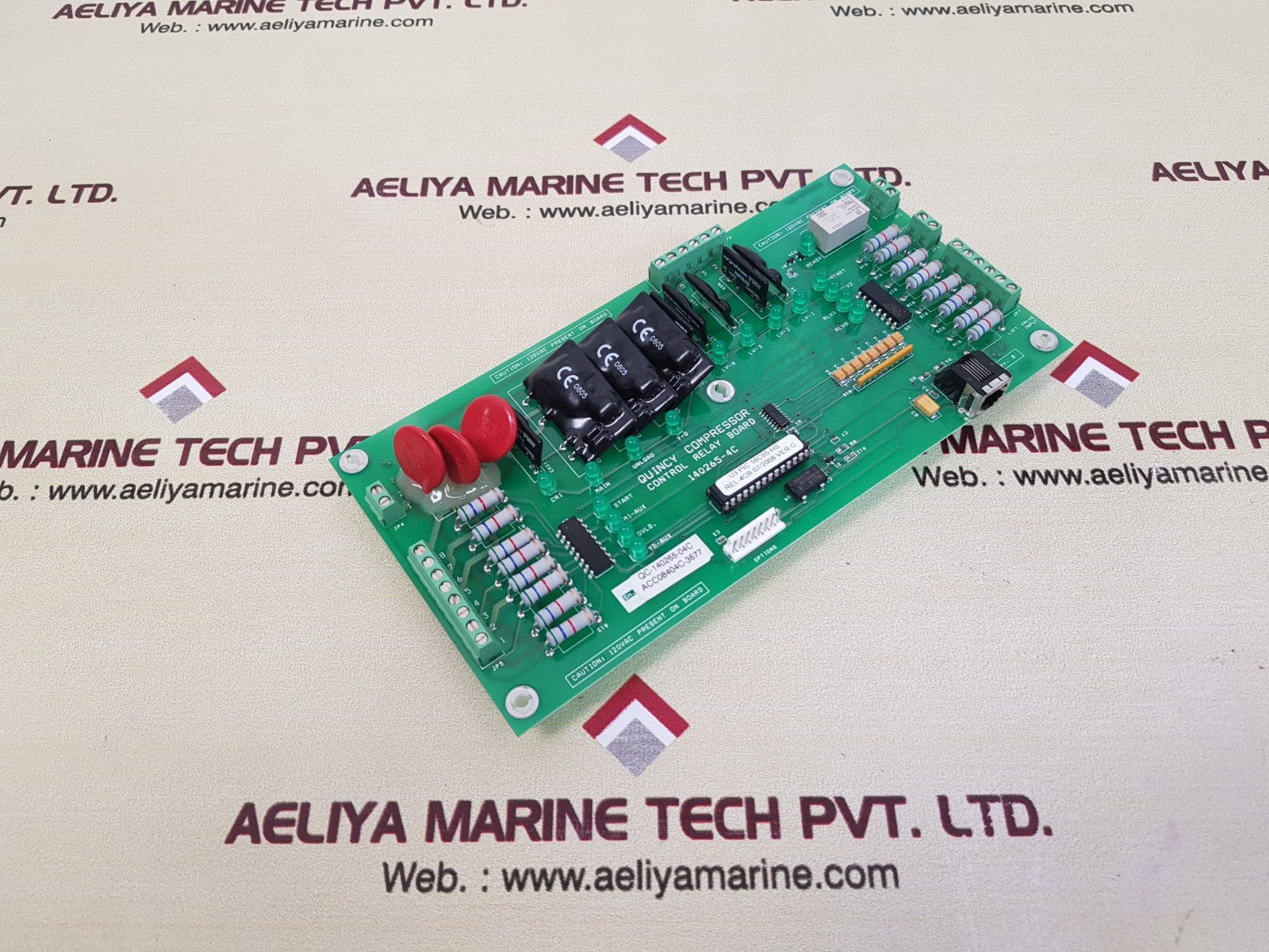 Quincy 140265-4c relay control board