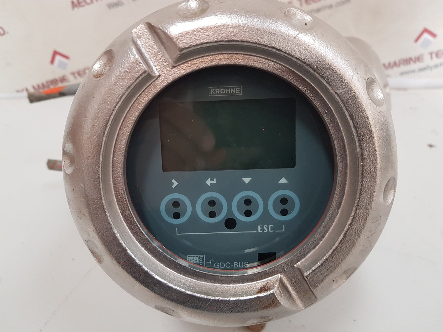 Krohne optiflux 4300c electromagnetic flowmeter 21-ft-1301-b
