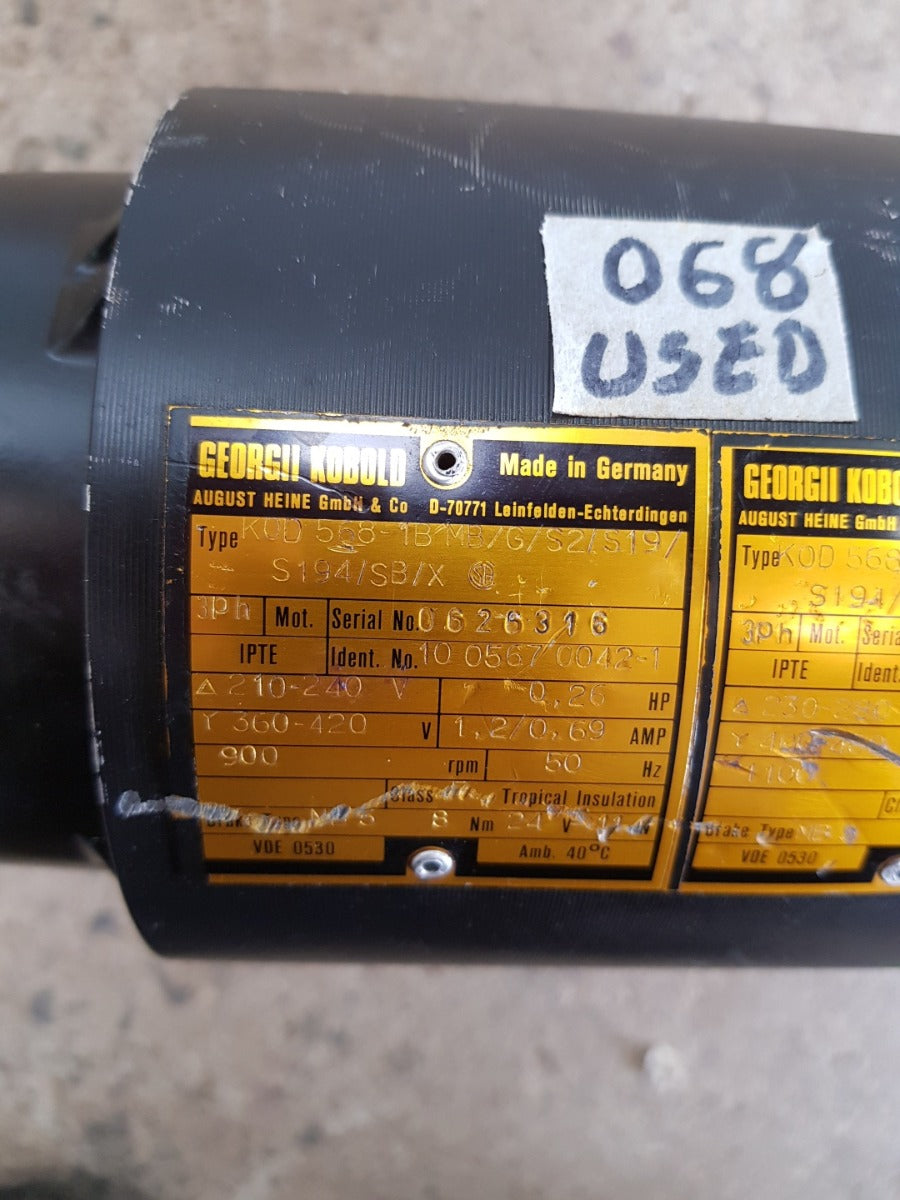 Georgii kobold kod 568-1b mb/g/s2/s19/s194/sb/x motor