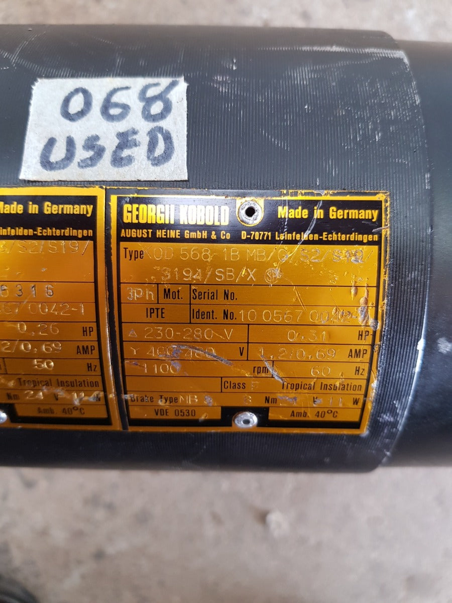 Georgii kobold kod 568-1b mb/g/s2/s19/s194/sb/x motor