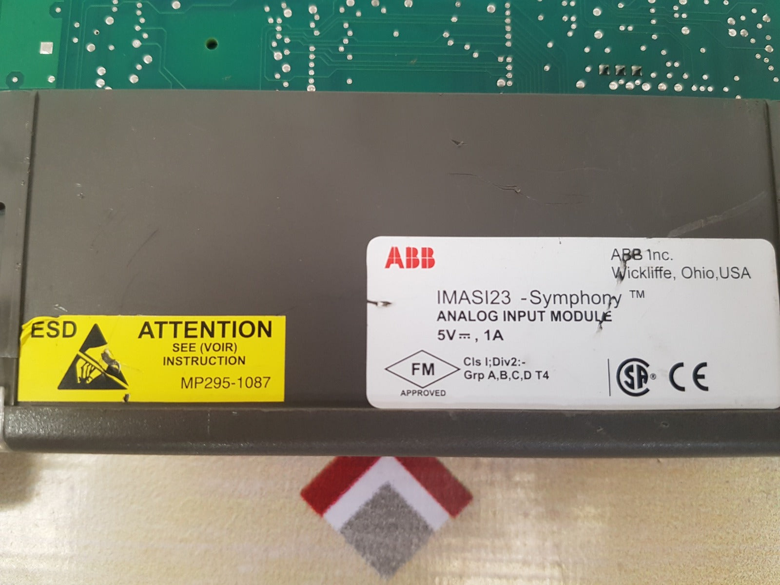 Abb imasi23- symphony analog input module