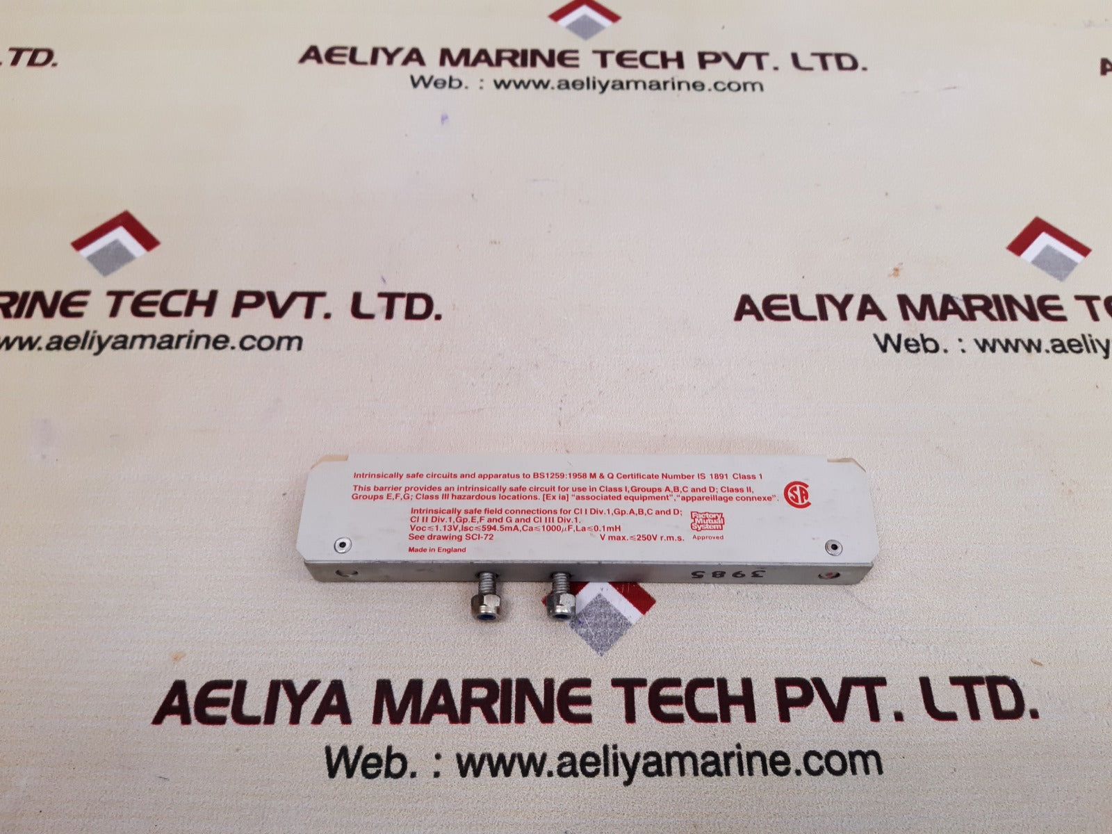 Measurement technology mtl186 shunt diode safety barrier