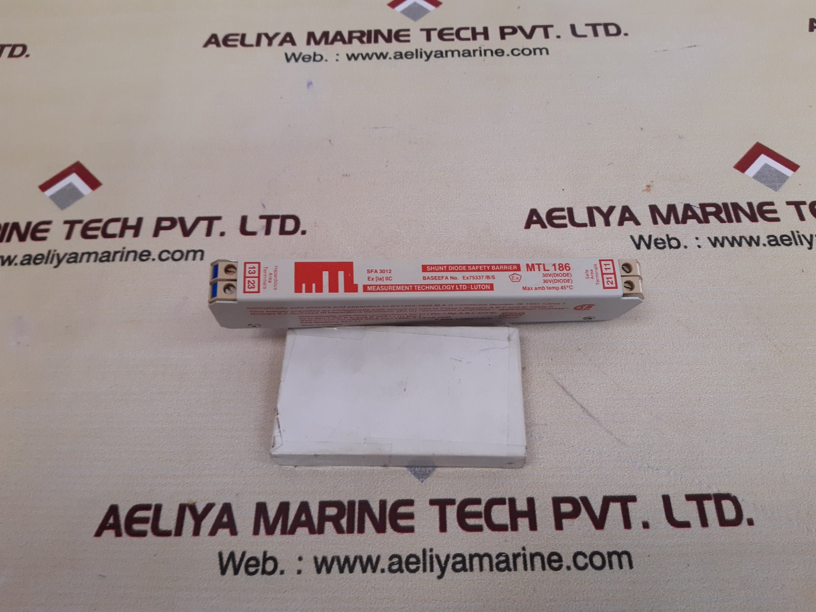 Measurement technology mtl186 shunt diode safety barrier