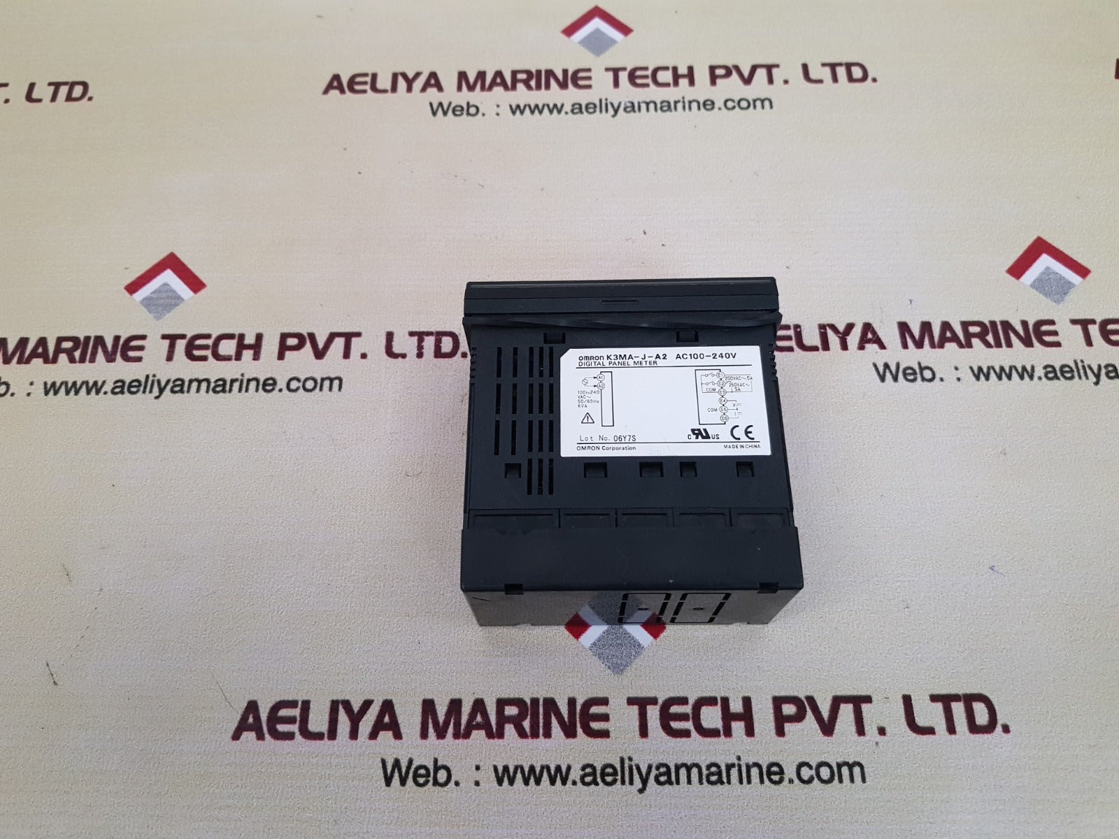 Omron k3ma-j-a2 digital panel meter ac100-240v