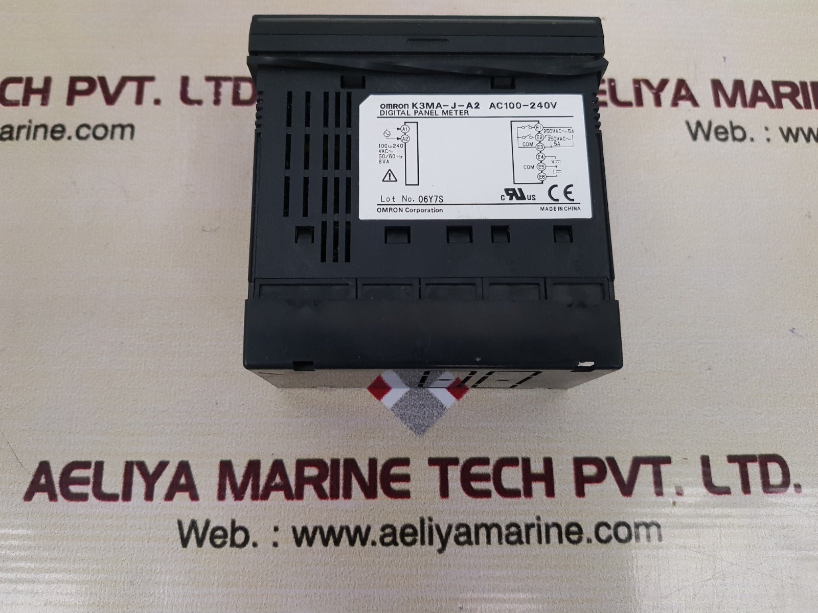 Omron k3ma-j-a2 digital panel meter ac100-240v