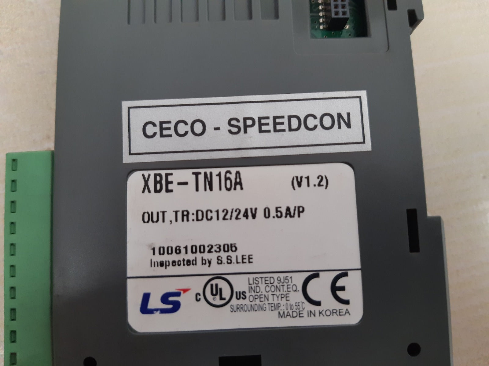 Ls xbe-tn16a transistor output unit
