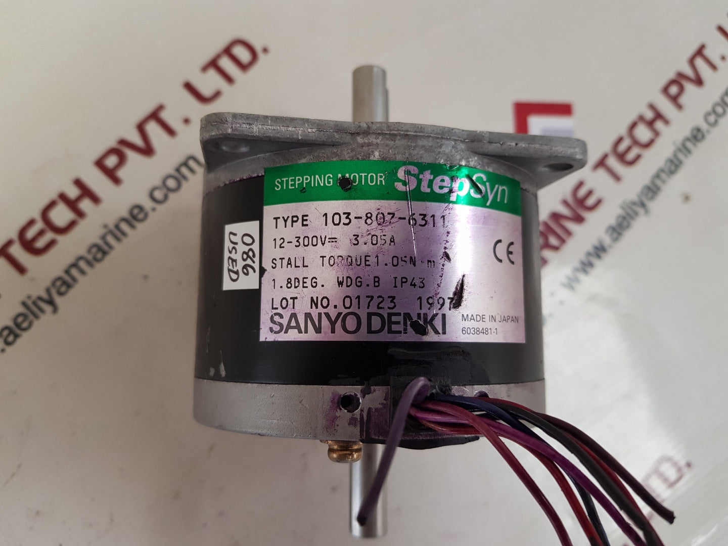 Sanyo denki 103-807-6311 stepper motor