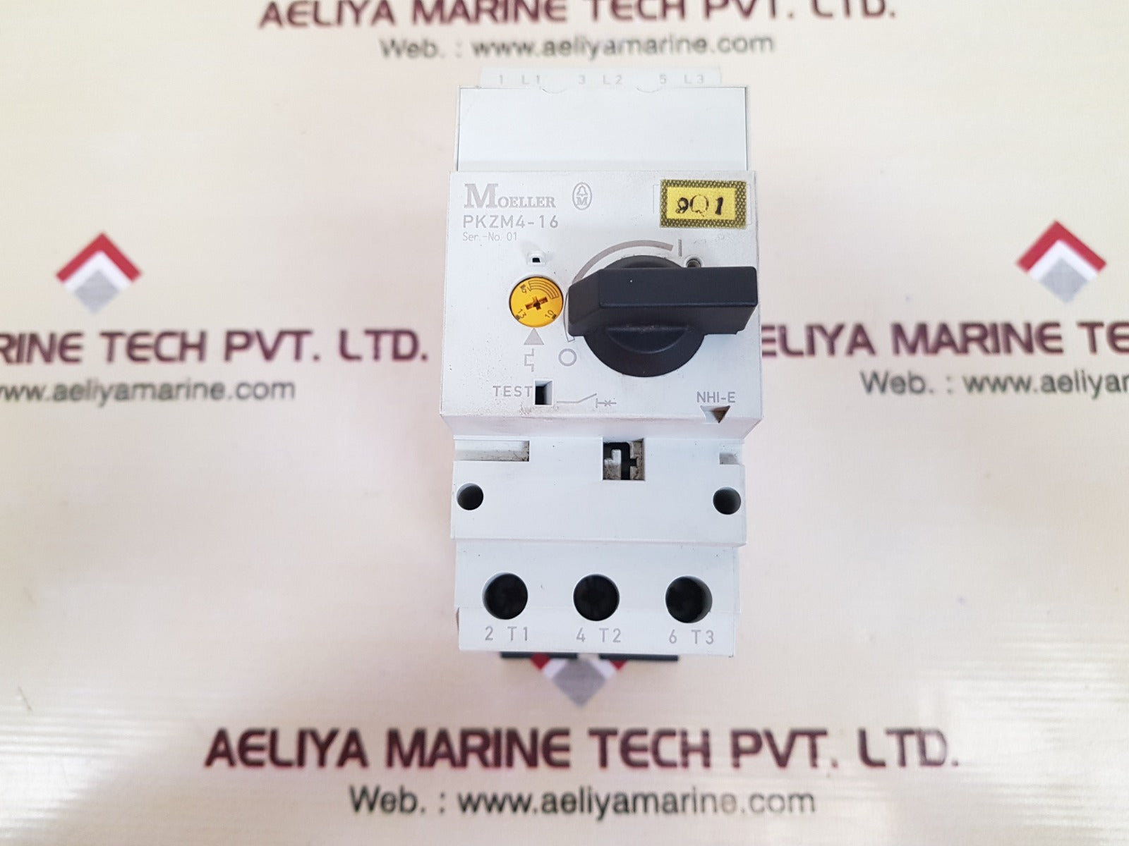 Moeller pkzm4-16 motor protection switch 16-40a