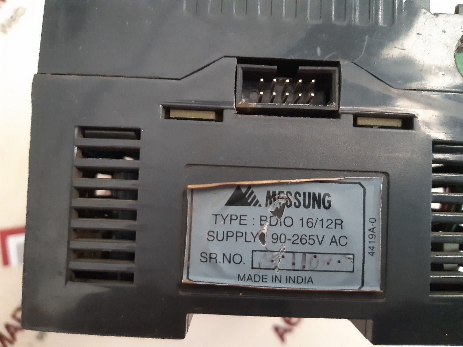 Messung xmp 815 bdio 16/12r cpu module