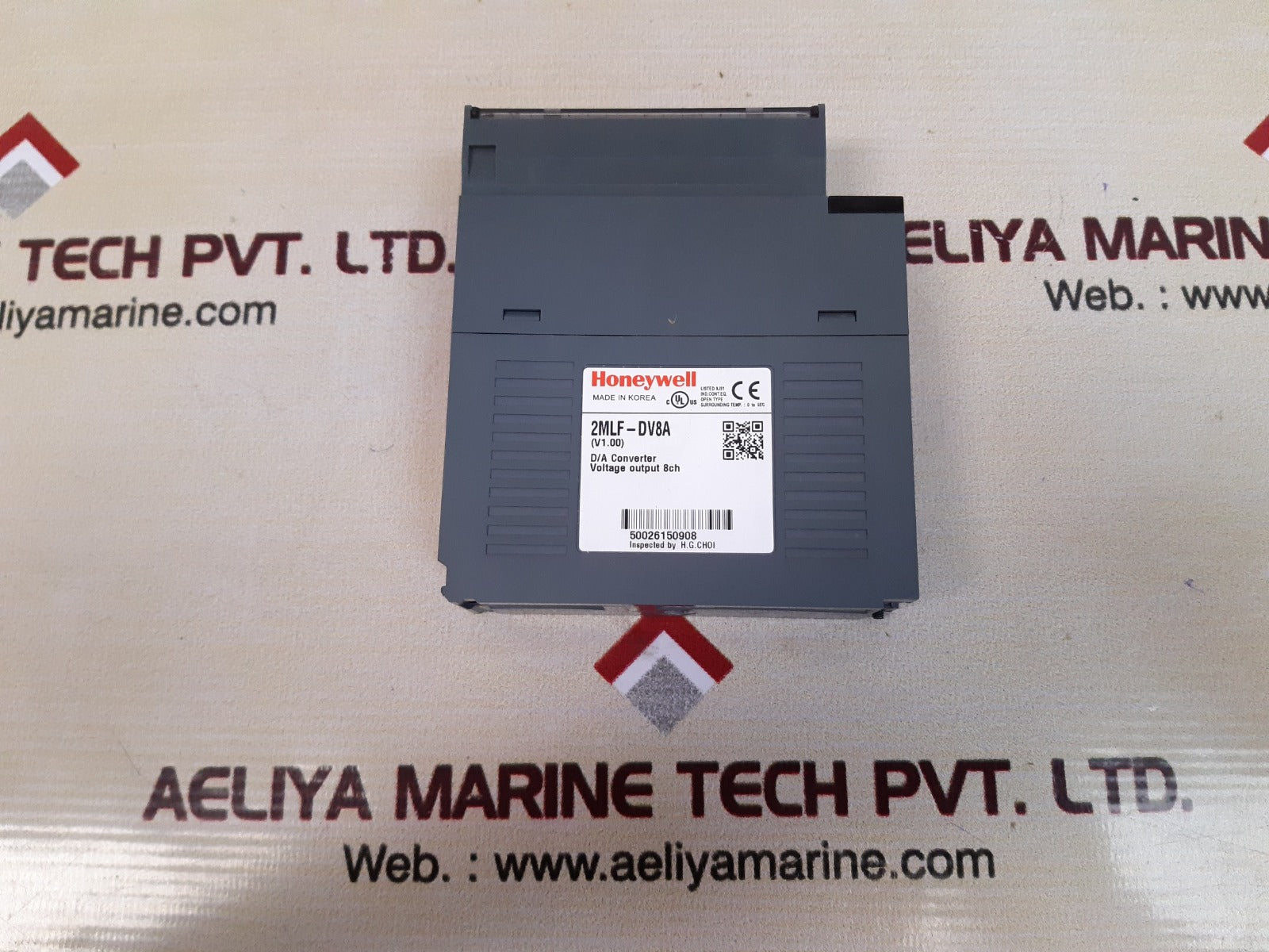 Honeywell 2mlf-dv8a analog output module