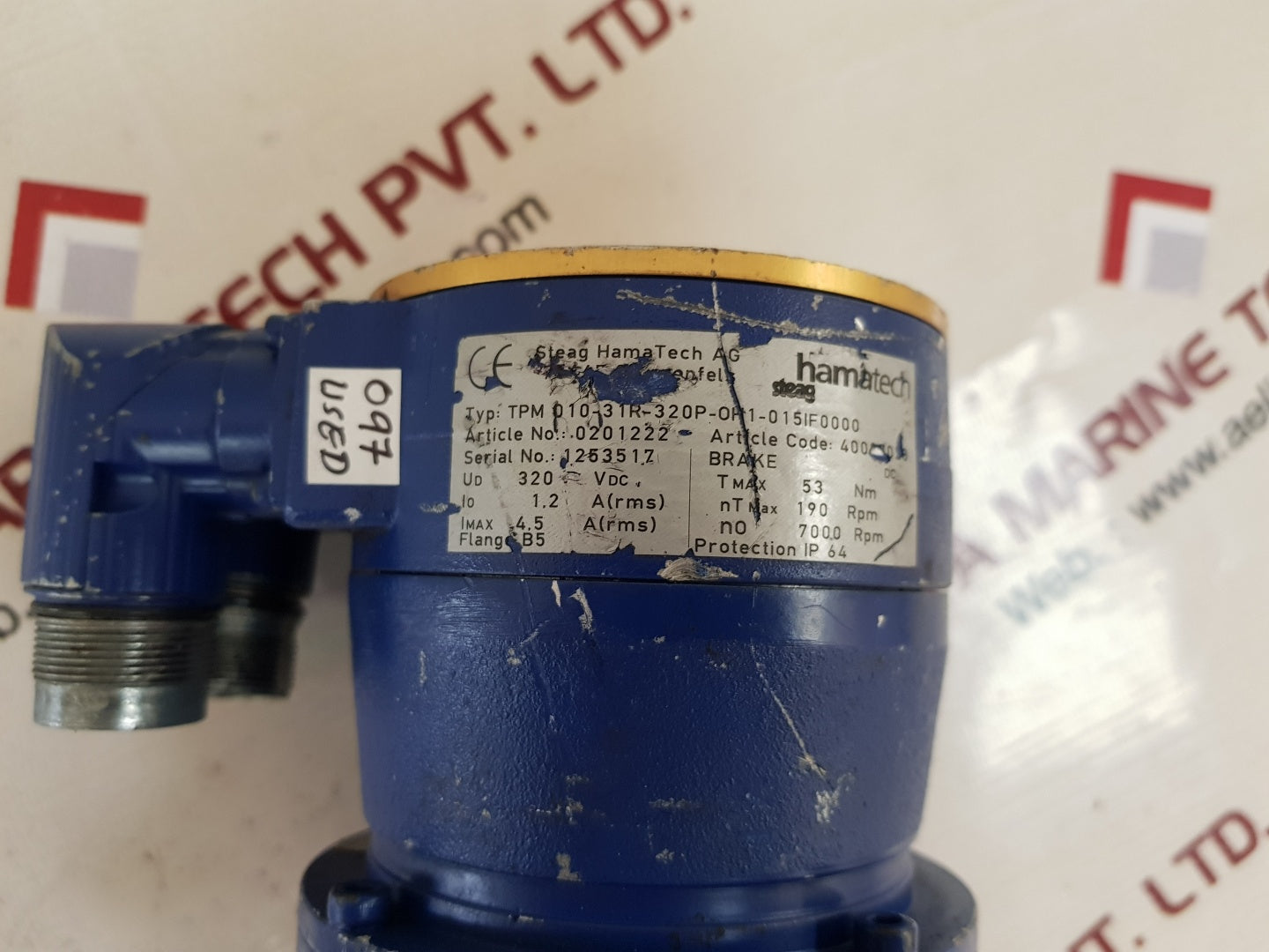 Steag hamatech tpm 010-31r-320p-0h1-015if0000 motor