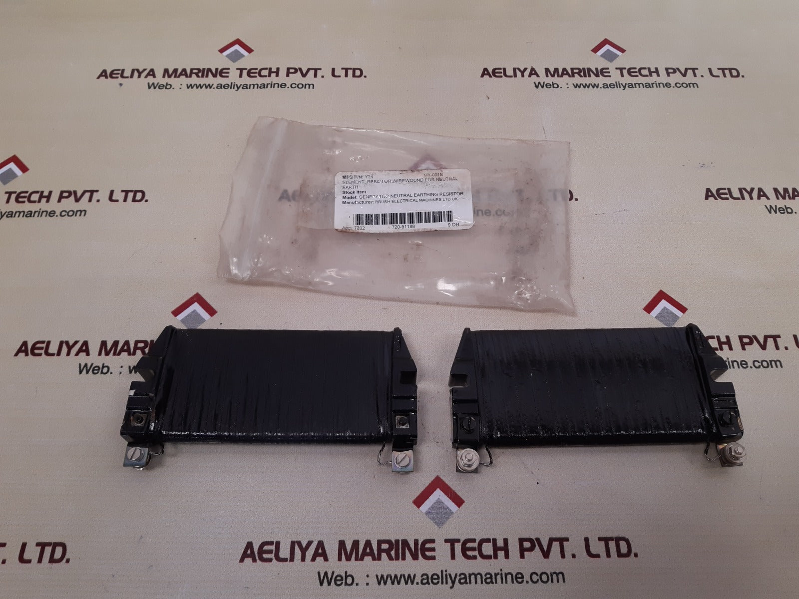 Brush electrical y24 resistor Aeliya Marine Tech®