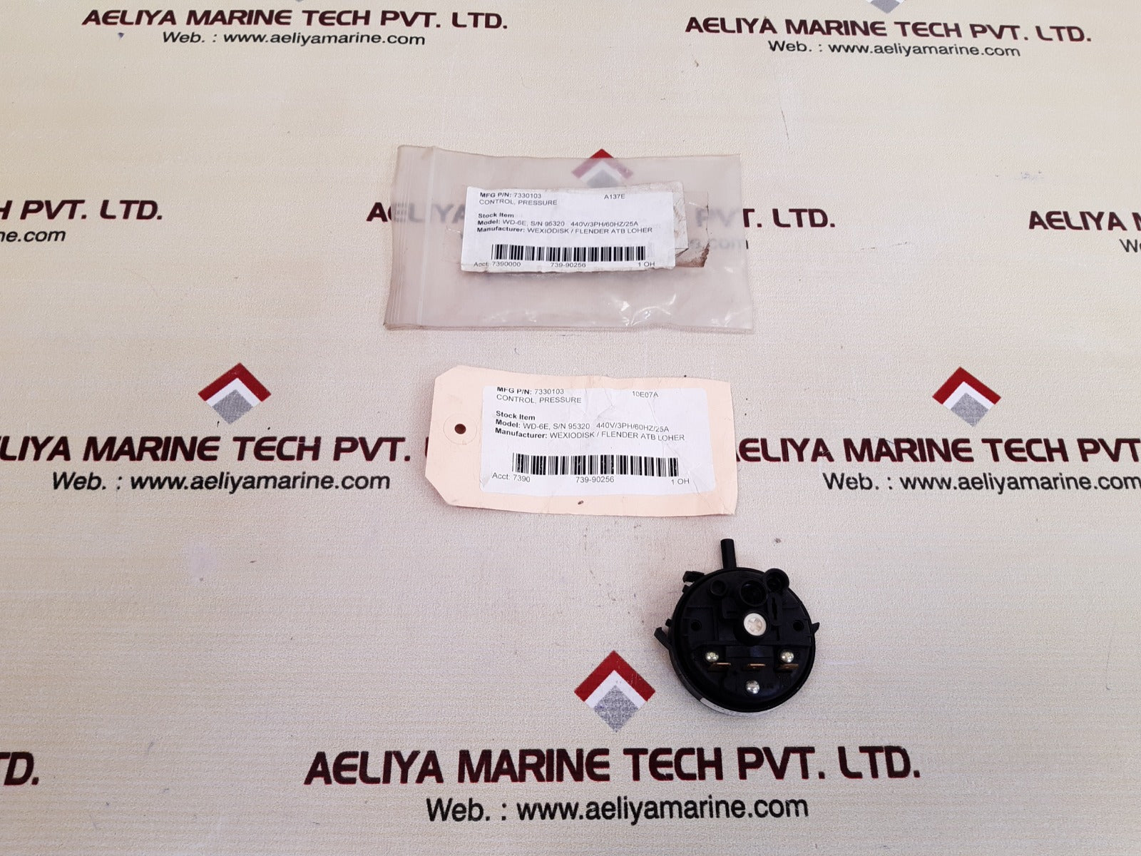 Wexiodisk 7330103 pressure control switch