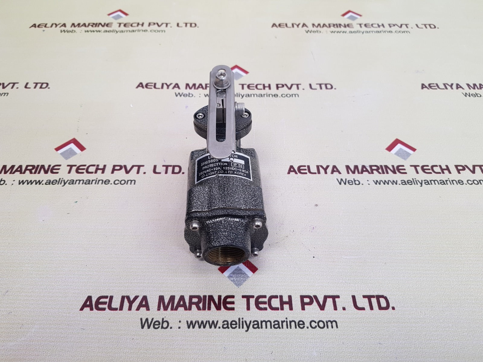 Q-light sh6560s-w limit switch