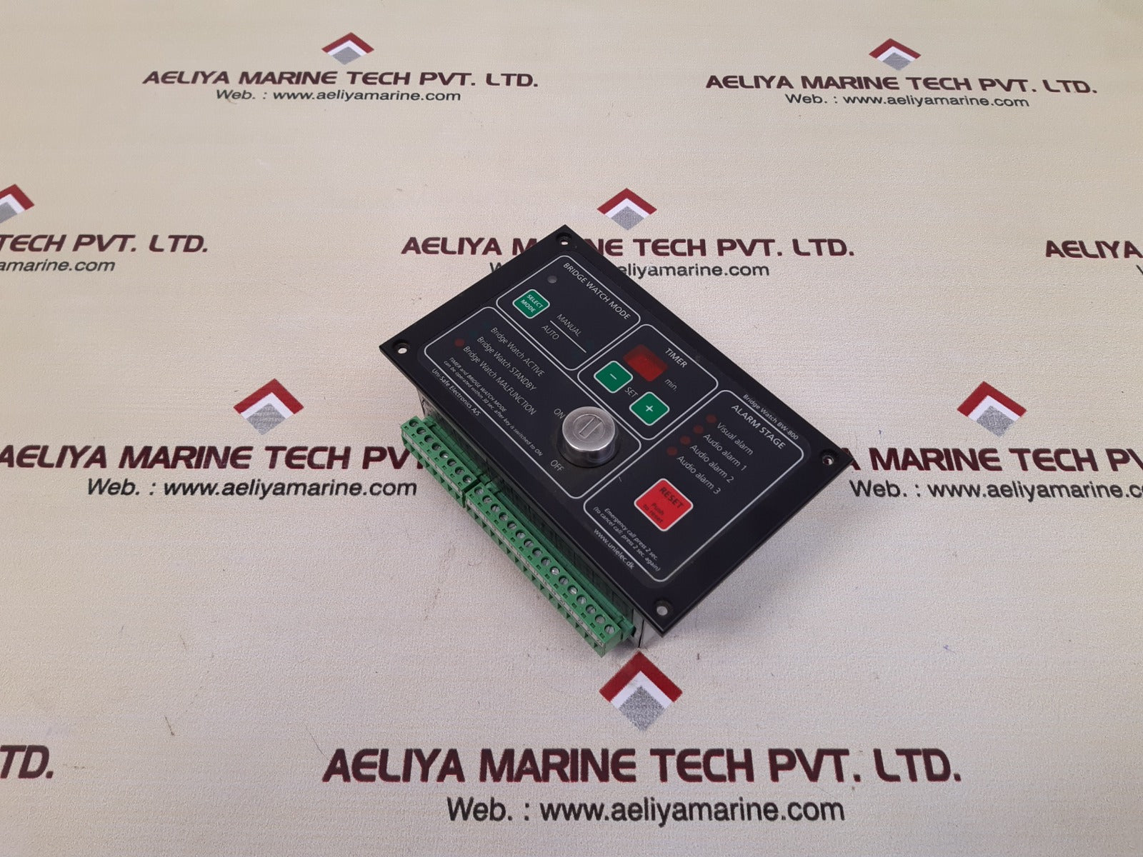 Uni-safe bw-800 bridge navigational watch alarm system