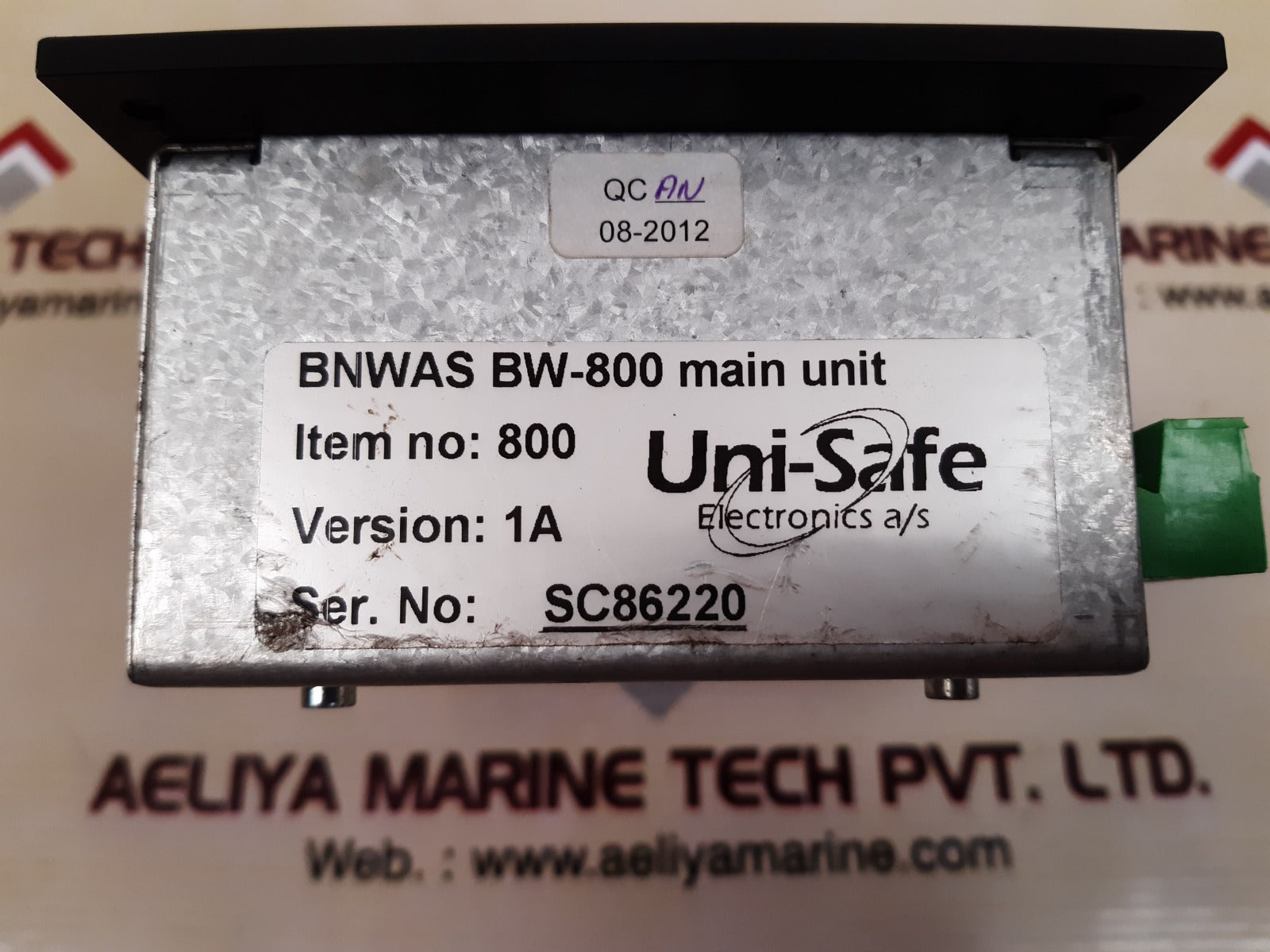 Uni-safe bw-800 bridge navigational watch alarm system