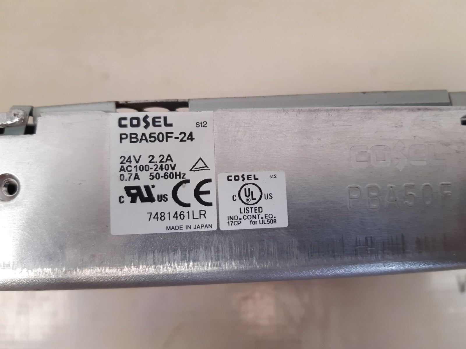 Cosel pba50f-24 switching power supply