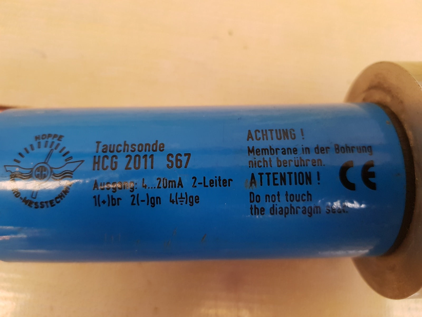 Hoppe hcg 2011 s67/fw transducer