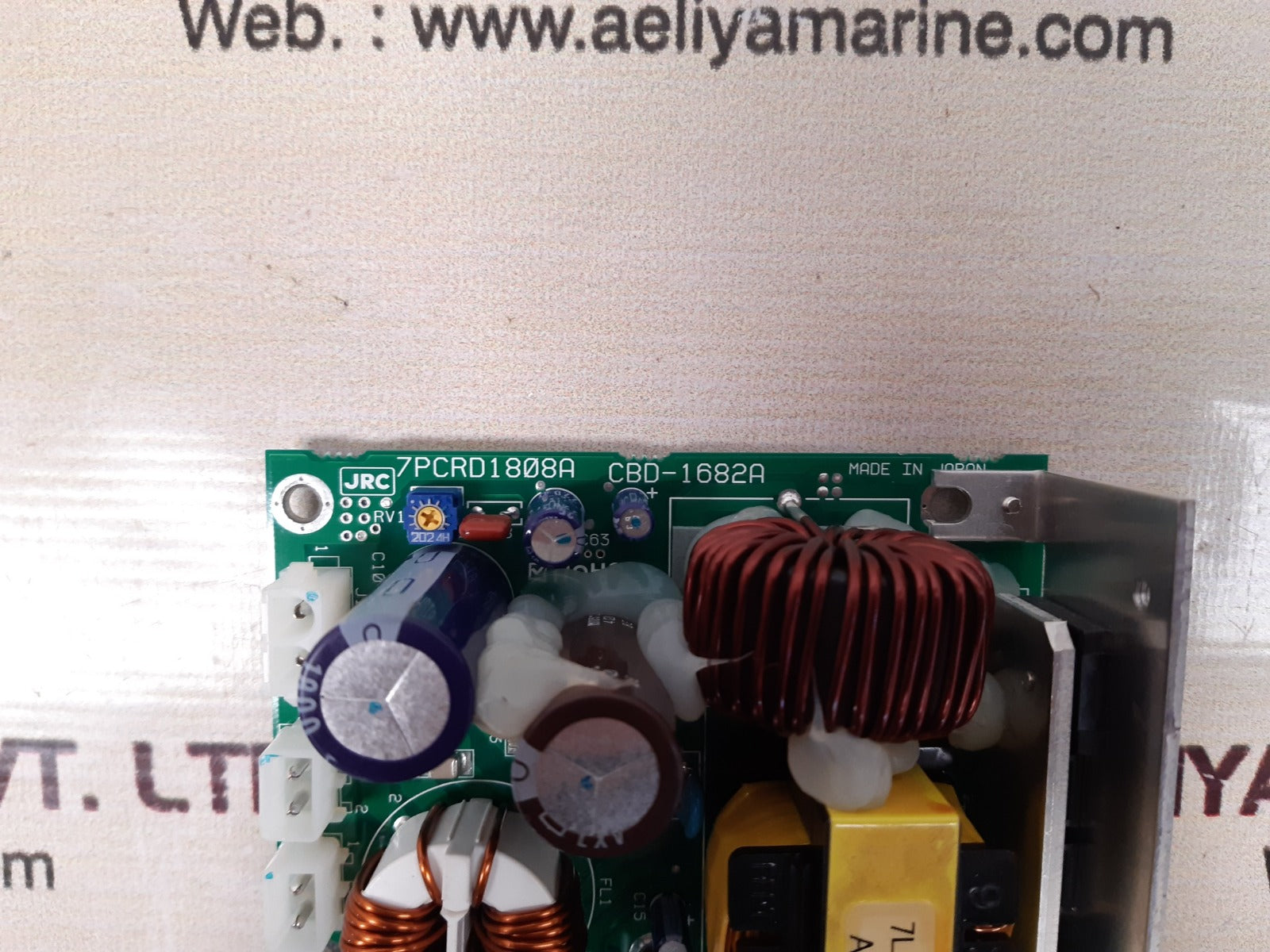 Jrc cbd-1682a power supply circuit board 7pcrd1808a
