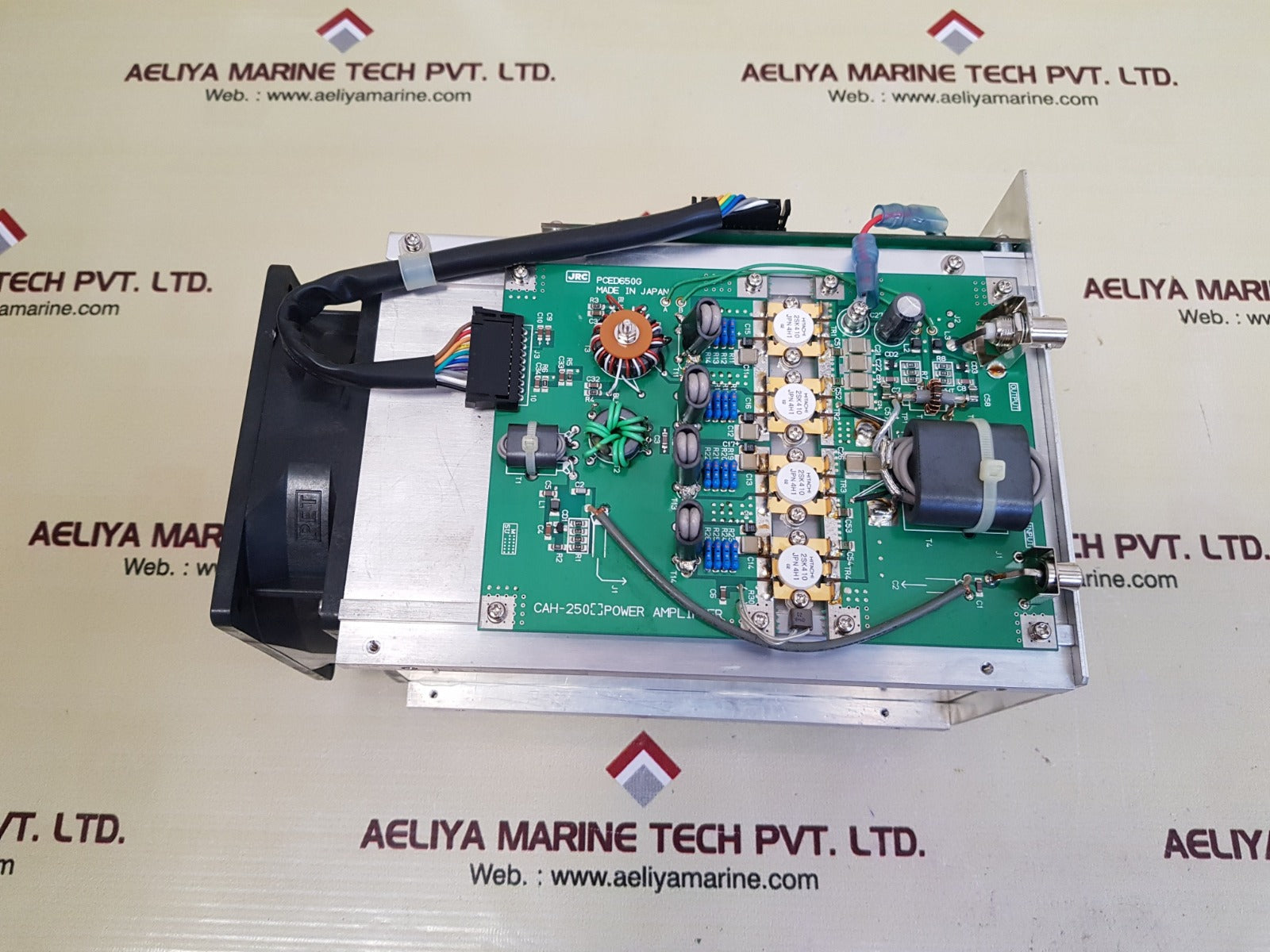 Jrc pced650g cah-250 power amplifier board