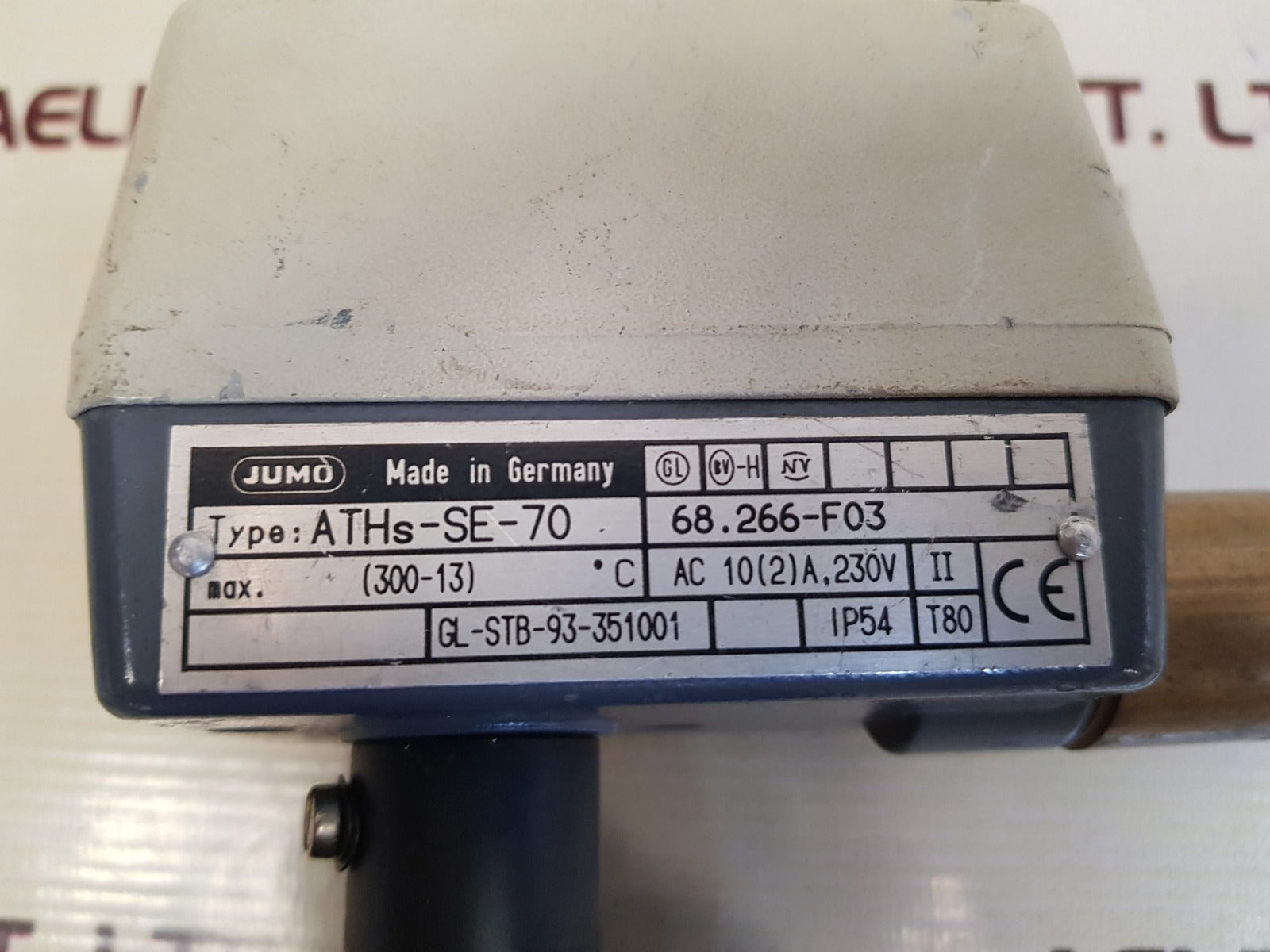 Jumo aths-se-70 surface-mounting thermostat