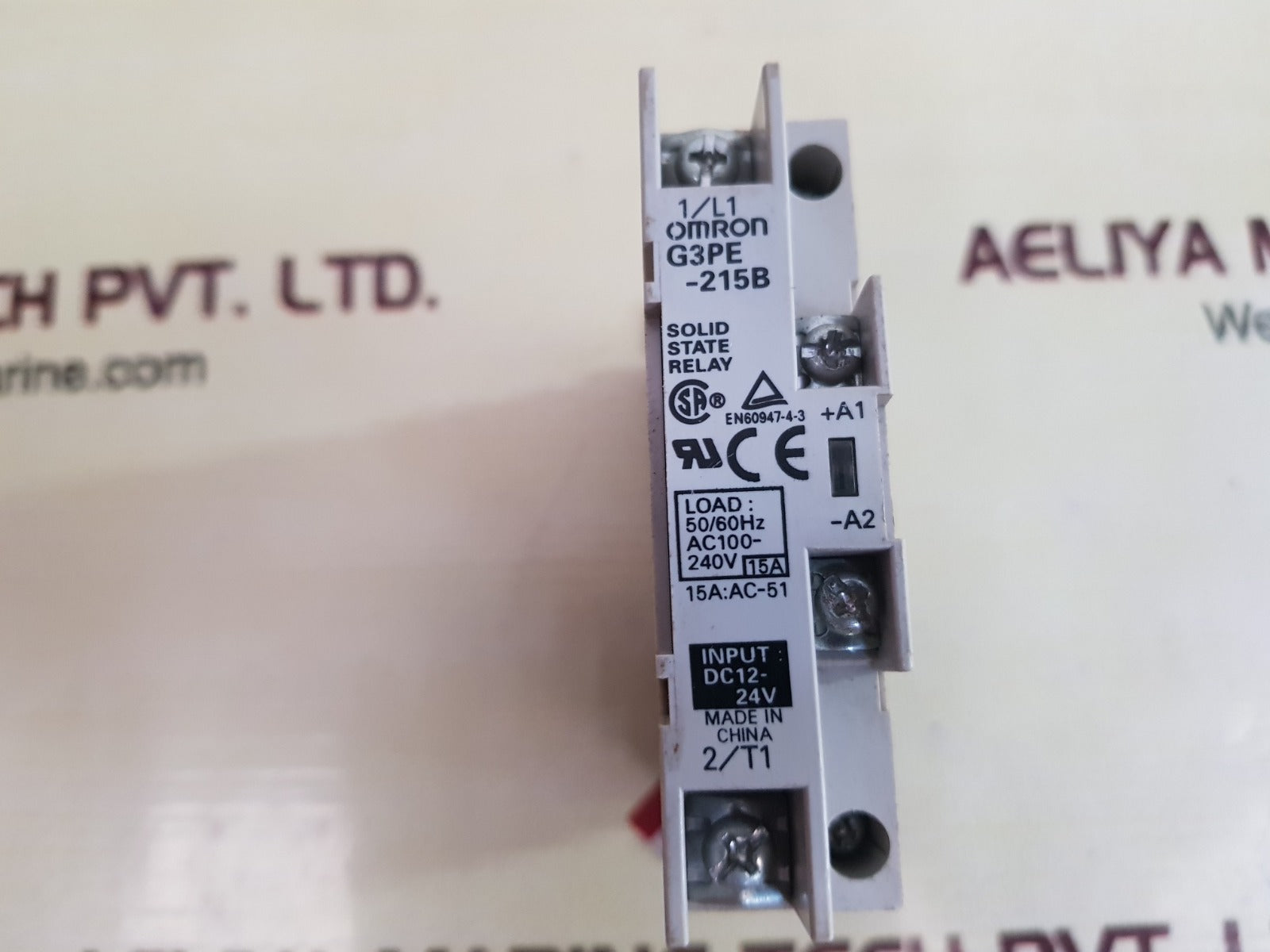Omron g3pe-215b solid state relay