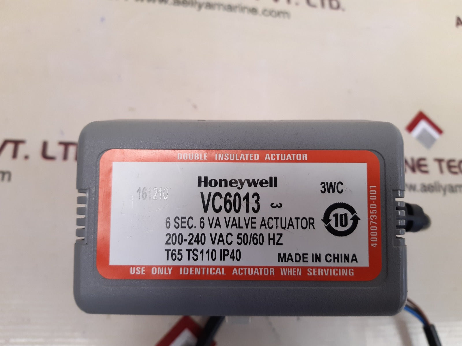 Honeywell vc6013 2-way valve actuator