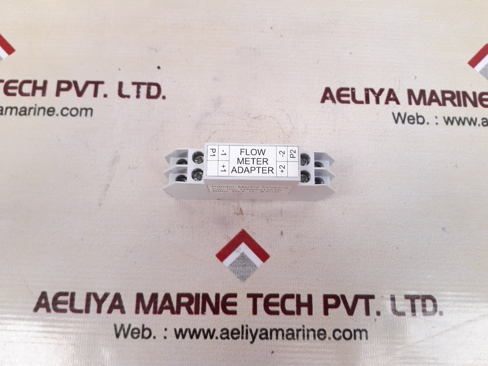 Ramtec marine tdw2412fmi flow meter adapter