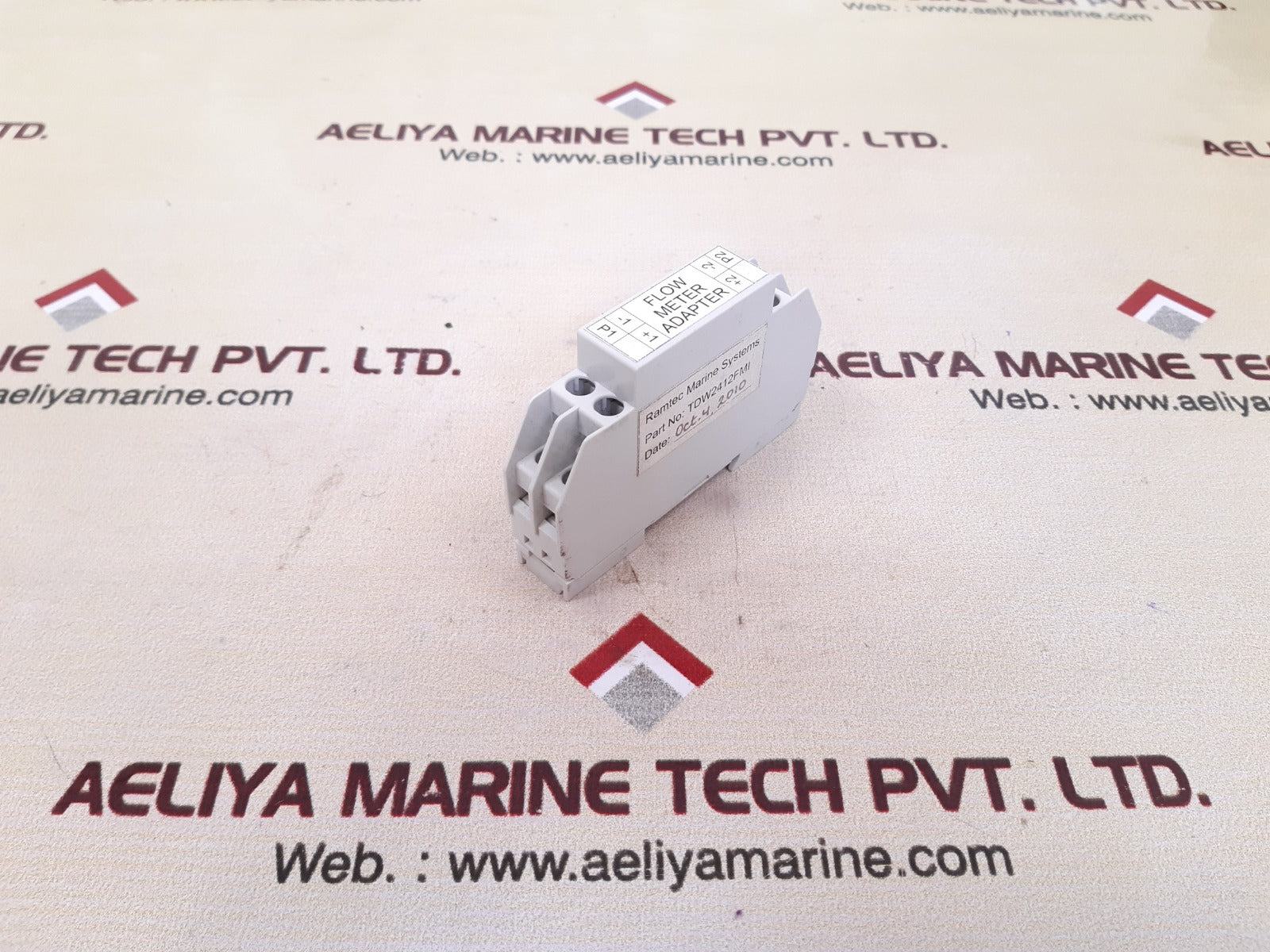 Ramtec marine tdw2412fmi flow meter adapter