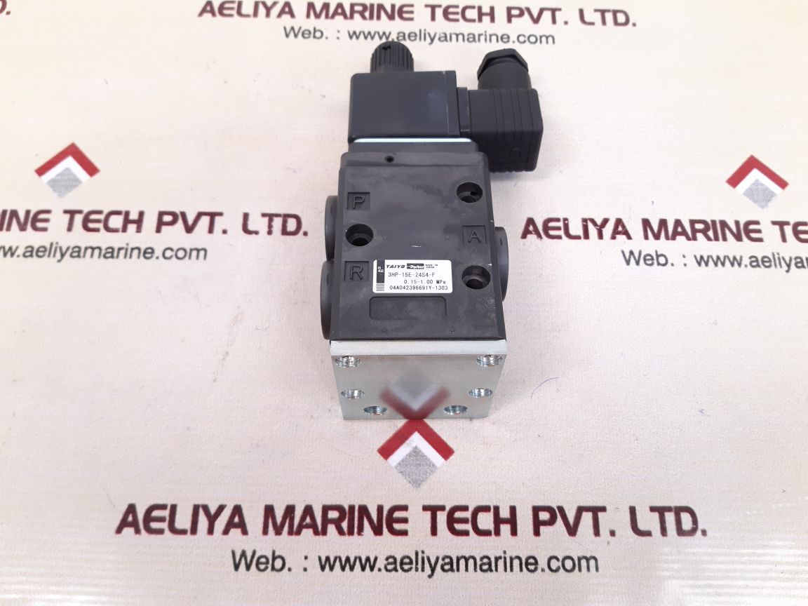 Taiyo parker 3hp-15e-24s4-f solenoid valve