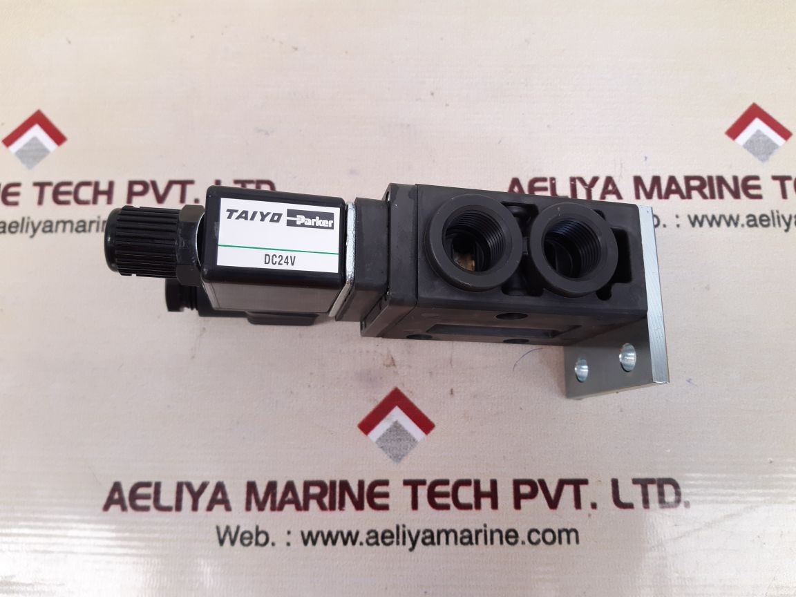 Taiyo parker 3hp-15e-24s4-f solenoid valve