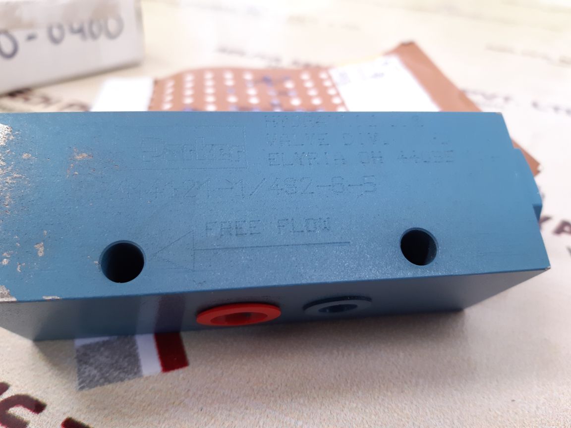 Parker m4121-1/4s2-6-5 valve