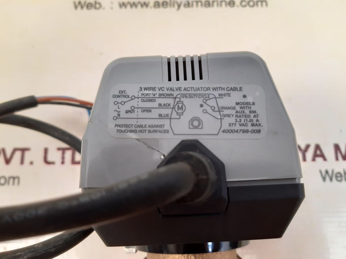 Honeywell vc6013 3 valve actuator with cable