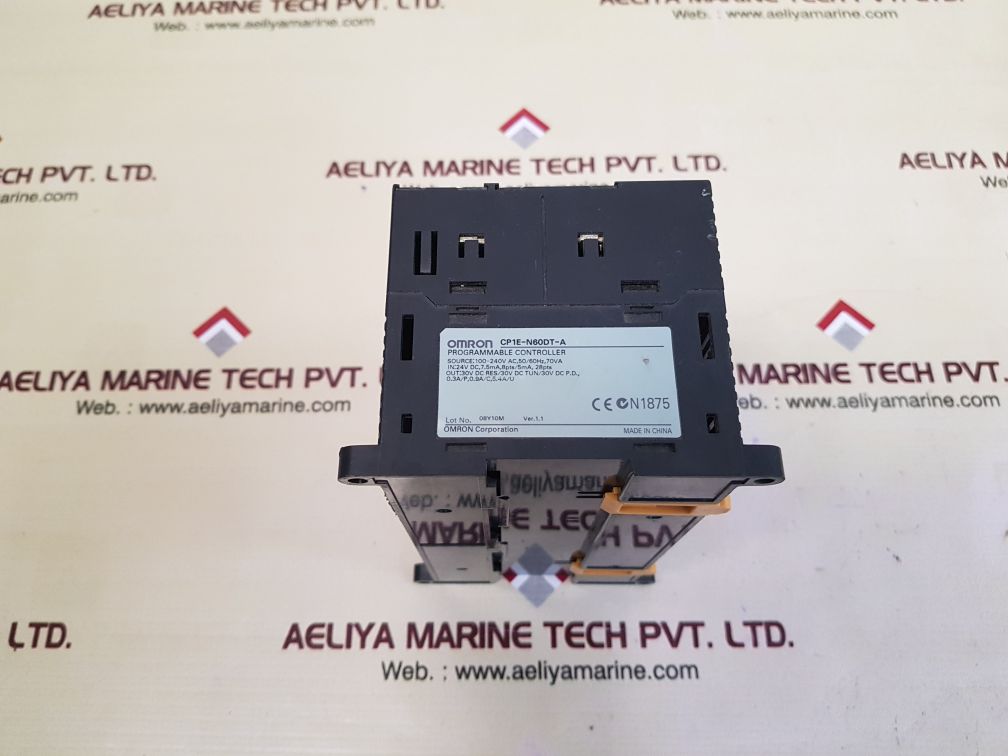 Omron cp1e-n60dt-a programmable controller