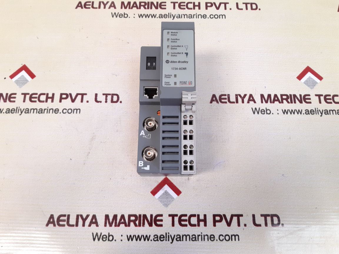 Allen-bradley 1734-acnr point i/o adapter with 1734-rtb ser.a block