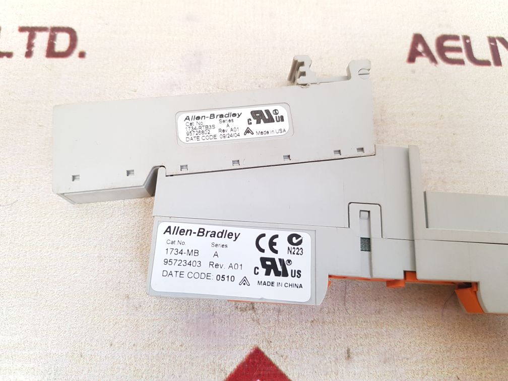Allen-bradley 1734-mb ser.a with 1734-rtb3s terminal module