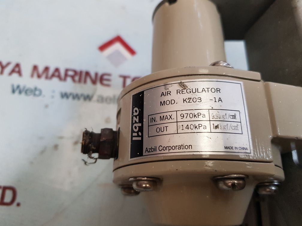 Azbil kgpa12-03821a1t-7g pressure indicating controller