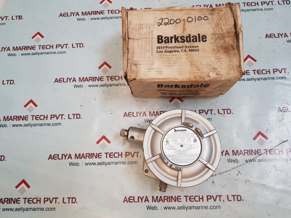 Barksdale b1x-s48ss-ul electric pressure switch