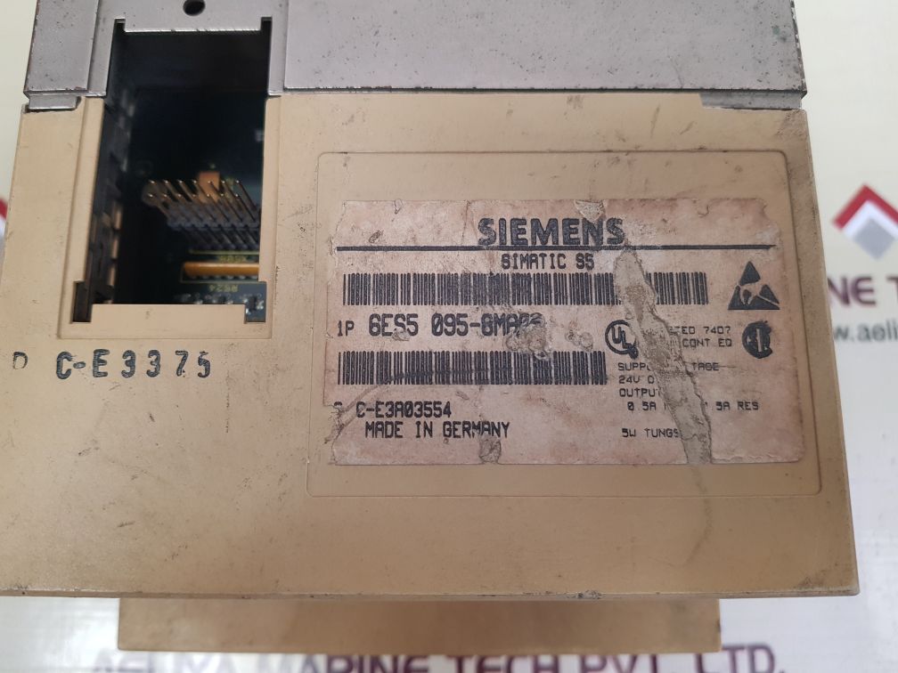 Siemens simatic s5-95u 6es5 095-8ma02 compact unit