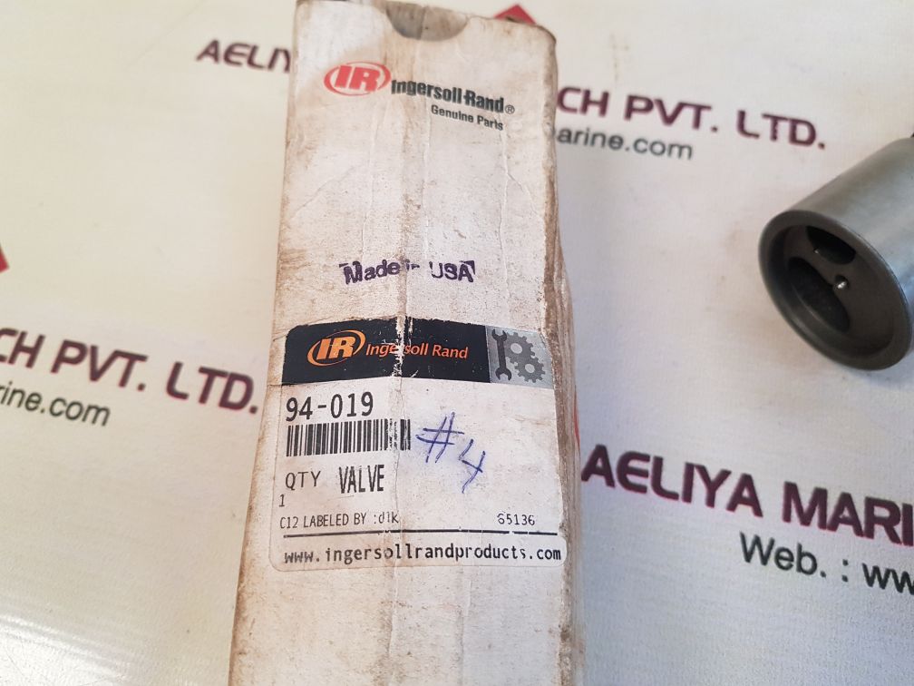 Ingersoll rand 94-019 valve