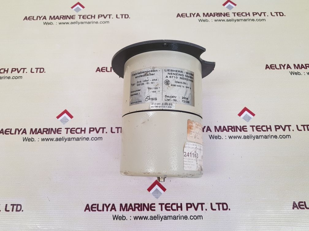 Liebherr g15/4se1-4n4/gs120/fi/k1 gear cam limit switch
